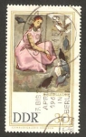 Stamps Germany -  965 - Pinacoteca de Dresde
