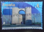 Stamps Spain -  Puerta de Alcázar - Ávila.