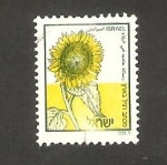 Stamps Israel -  1028 - Girasol