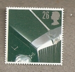 Stamps United Kingdom -  Coches antiguos