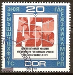 Stamps Germany -  IV Congreso Internacional de Profesores de Lengua y Literatura Rusa - Berlin 1979(DDR).