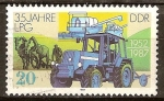 Sellos de Europa - Alemania -  35 Años de LPG (Cooperativa Agraria de Producción) 1952-1957 DDR.