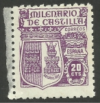 Stamps : Europe : Spain :  Milenario de Castilla