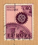 Stamps : Europe : Italy :  Michel 1224. Europa 1967.