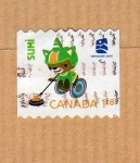Stamps : America : Canada :  Ivert 2405. Mascota.
