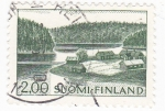 Sellos de Europa - Finlandia -  PAISAJE FINLANDES