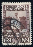 Stamps Austria -  Franz Josef.
