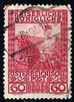 Stamps Austria -  Franz Josef.