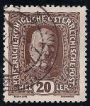 Stamps : Europe : Austria :  Franz Josef.