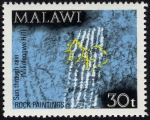 Sellos del Mundo : Africa : Malawi : Malawi - Arte rupestre de Chongoni