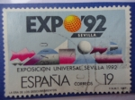 Stamps Spain -  Exposición Universal Sevilla 1992- ¨La Era de los Descubrimientos¨