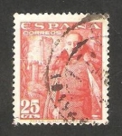 Sellos de Europa - Espaa -  1024 - General Franco y Castillo de la Mota