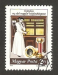 Stamps Hungary -  2761 - centº de la primera central telefónica húngara