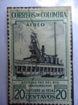 Stamps Colombia -  Acerias Paz del Río-Inauguración Oct.de 1954.