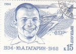 Stamps Russia -  ASTRONAUTA JULY GAGARIN