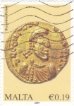 Stamps Malta -  PERIODO BIZANTINO
