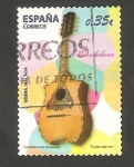 Stamps Spain -  4630 - Instrumento musical, mandolina