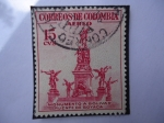 Stamps Colombia -  Scott/Colombia:C240 - Monumento a Bolívar-Puente de Boyacá