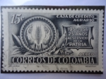 Sellos de America - Colombia -  Caja de Crédito Agrário-