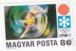 Stamps Hungary -  SAPPORO' 72- PATINAJE ARTÍSTICO