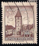 Stamps Austria -  Tanners´ Tower, Wels