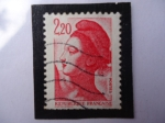 Stamps France -  Libertad de Gandon.
