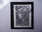 Stamps France -  Marianne de Beaujard.