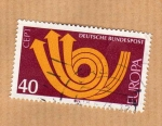 Stamps : Europe : Germany :  Michel 769. Europa 1973.
