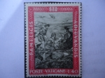 Stamps Vatican City -  Poste Vaticane-Jesús en el Mar de Galilea. Oleo de Rafaello Sanzio.