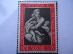 Stamps Vatican City -  Poste Vaticane-Oleo de Rafaello Sanzio