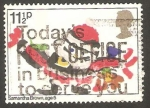 Stamps United Kingdom -  1011 - Navidad, Papa Noel