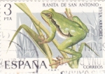 Sellos de Europa - Espa�a -  Ranita de San Antonio-FAUNA HISPÁNICA  (y)