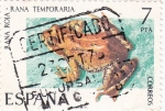 Stamps Spain -  Rana Temporaria-FAUNA HISPÁNICA  (y)