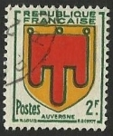Stamps France -  ESCUDOS PROVINCIAS  - AUVERGNE