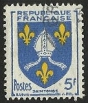 Stamps : Europe : France :  ESCUDOS PROVINCIAS  - SAINTONGNE