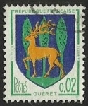 Sellos del Mundo : Europa : Francia : ESCUDOS PROVINCIAS  - GUERET