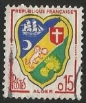 Sellos del Mundo : Europa : Francia : ESCUDOS PROVINCIAS  - ALGER