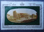 Stamps : America : Cuba :  ¨COLISEO¨-Mosaico Italiano S.XIX-Museo Metropolitano Habana