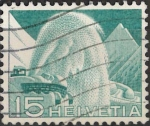 Stamps Switzerland -  salto de agua