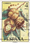 Stamps Spain -  FLORA- Castaño   (Y)
