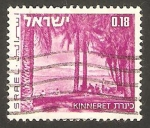 Stamps Israel -  461 - Kinneret y lago de Tiberiade