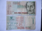 monedas del Mundo : America : Colombia :  Bco.de la República-Dos Mil Pesos-General Santander(anv.)- y Casa de la Moneda del Bco. de La Rep.(r