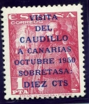 Stamps Europe - Spain -  Visita del Caudillo a Canarias