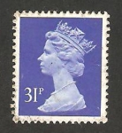 Stamps United Kingdom -  1482 - Elizabeth II