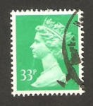 Stamps United Kingdom -  1483 - Elizabeth II