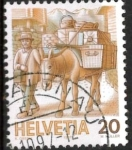 Stamps Switzerland -  vendedor ambulante