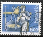 Stamps Switzerland -  fabricando quesos