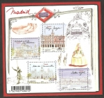 Stamps France -  Madrid, Capital europea