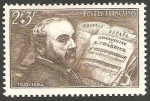 Stamps France -  542 - Emmanuel Chabrier, músico