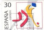 Stamps Spain -  Jockey hierba (Y)